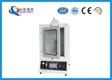 China Vertikale Entflammbarkeits-Kammer 730*280*750 Millimeter ASTM D3014 für Hartschaumstoff-Plastik fournisseur
