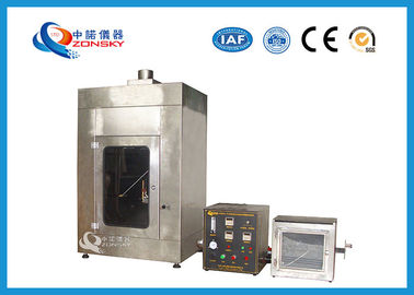 China Draht-Entflammbarkeits-Testgerät für 45 Grad Burning-Eigenschaften fournisseur