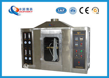 China SUS 304 Flammen-Prüfeinrichtung für Papierfasergipsplatten-Feuer-Stabilitäts-Verbrennung fournisseur