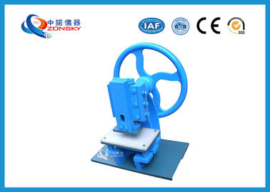 China Manueller Gummi und Plastik probiert Schneidmaschine/Isoliermaterial-Schneidemaschine fournisseur