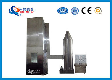 China Entflammbarkeits-Testgerät Iecs 60529, zusammengerollte Kabel-vertikale Entflammbarkeits-Kammer fournisseur