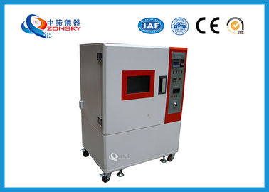 China Luft-Belüftungs-Altern-Test-Kammer ASTM D2436/Belüftungs-Art Vergüteofen/Gummiplastikhitzebeständigkeits-Prüfvorrichtung fournisseur