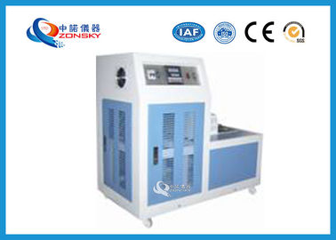 China Zerbrechlichkeits-Temperatur-Test ASTM D746 des Plastiks und der Elastomere durch Auswirkungs-/niedrige Temperatur-Zerbrechlichkeits-Prüfvorrichtung fournisseur